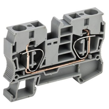 Клемма пружинная КПИ 2в-10 70А серая YZN11-010-K03 IEK