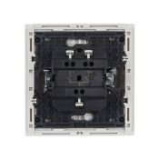 Выключатель встраиваемый двухклавишный IEK FORTE&PIANO 10А FP205 белый FP-V20-0-10-1-K01
