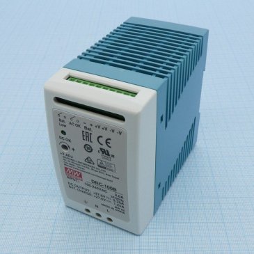 Блок питания (AC-DC) 27,6V 100W  DRC-100B на din-рейку