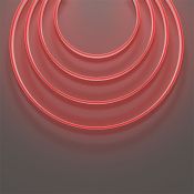 Гибкий неон   48W Красный 432039 10x4 24V IP67