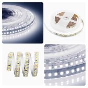 Светодиодная лента Белый 2835 24V 18W/m 120Led/метр 00-300 PRO 10мм IP20