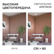 Встраиваемый светильник-панель   6W Белый-MIX 06-160 3 CCT IP44 круглый белый