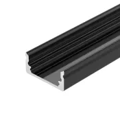 алюминиевый профиль LINE-1708-2000 ANOD BLACK 040299