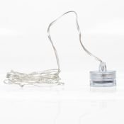 гирлянда НИТЬ на батарейках РОСА RGB 303-009 (3V, CR2032х2) 2.0м