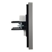 подсветка светильник Белый дневной 3W FP557 сталь FP-FL20-K46 FORTE&PIANO IEK встраиваемый в подрозетник
