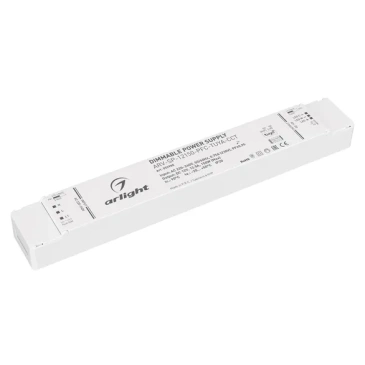 блок питания диммируемый (AC-DC) 12V 150W 052988  ARV-SP-12150-PFC-TUYA-CCT пластик