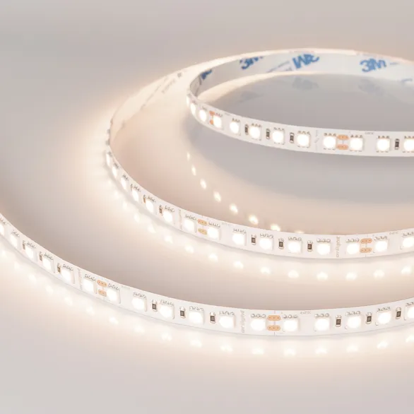 Светодиодная лента Белый теплый 5060 24V 23W/m 96Led/метр 040603 RT-B96 3500K однорядная LUX