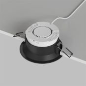 Встраиваемый светильник без лампы DENKIRS INER DK2150-BK GX53 черный круглый