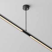 Прямой коннектор для системы Shelf с вводом питания CA013IC-P-B чёрный
