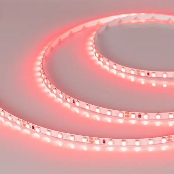 Светодиодная лента Красный 2835 24V  9.6W/m 120Led/метр 015657(2) RT-A120-5mm  2х LUX