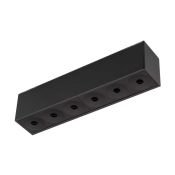 Магнитный трековый светильник  6W Белый дневной MAG-DARK-45-L200 20deg 24V на магнитный шинопровод черный 034028