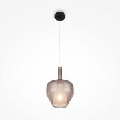 Подвесной светильник без лампы Maytoni MOD271PL-01B6 1x60W E27 Дуализм / Duality коричневый