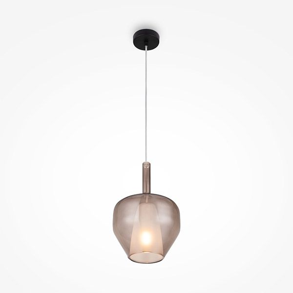 Подвесной светильник без лампы Maytoni MOD271PL-01B6 1x60W E27 Дуализм / Duality коричневый