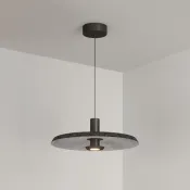 Подвесной светильник  12W Белый теплый 057225 SP-KOTARO-R450 36 deg 230V TRIAC 2700K круглый серый