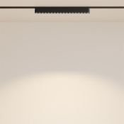 Трековый светильник 16W Белый теплый Точки / Points Radity TR082-1-18W3K-M-B на магнитный шинопровод черный