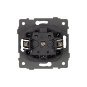Штепсельная розетка встраиваемая Arlight SCT-MCP-PL-GD-V 16А 049837 с/з с крышкой золото IP44