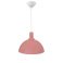 Подвесной светильник без лампы 12-104 1x15W E27 фигурный белый/розовый