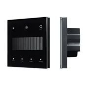 Сенсорная панель SMART-DALI-301-11-1G-4SC-DT6 (230V, встраиваемая, 2.4G) черная 046560