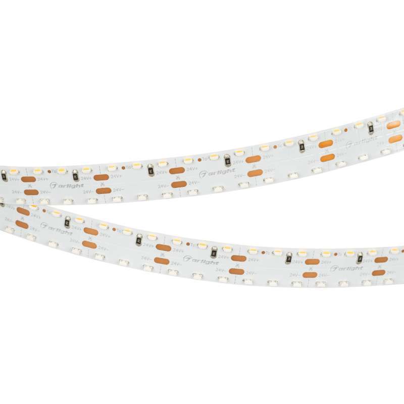 Светодиодная лента Белый теплый 3014 24V 19.2W/m 240Led/метр 024471  RS 2-5000 2x2  3000K LUX