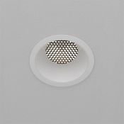 Встраиваемый светильник  15W Белый дневной DL117-15W-4K-W Омут/Dip 50deg 230V круглый белый