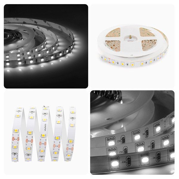 Светодиодная лента Белый дневной 5050 24V 14.4W/m 60Led/метр 00-339 Стандарт 10мм IP20 Светодиодная лента Белый дневной 5050 24V 14.4W/m 60Led/метр 00-339 Стандарт 10мм IP20