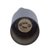 Трековый светильник однофазный под лампу GU10 UBL-Q324 BLACK на шинопровод черный UL-00012466 Volpe