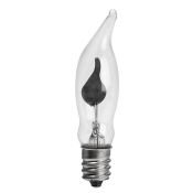 Лампа накал. для рождественских горок 220V 1.5W E12 с эффектом пламени 2 шт