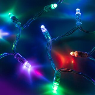 гирлянда 10W RGB 031750 ARD-STRING-PRO-10000-BLACK-100LED-LIVE RGB-DMX 24V IP65