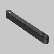 Трековый светильник 16W Белый теплый Базис / Basis Radity TR080-1-18W3K-B на магнитный шинопровод черный