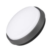 светильник  10W Белый теплый 029948 LGD-GIRO-R175 220V IP54 круглый накладной серый