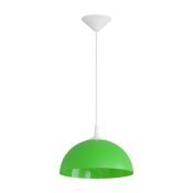 Подвесной светильник без лампы НСБ 21-60-212 1x60W E27 &quot;Кэнди&quot; фигурный белый/зеленый