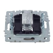 ТВ-розетка встраиваемая оконечная IEK BRITE BR-A10-O-K37 РТВ11-0-БрШ шампань