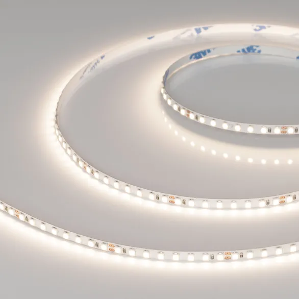 Светодиодная лента Белый теплый 2835 24V  9.6W/m 160Led/метр 037807 RT-A160-5mm 3500K LUX