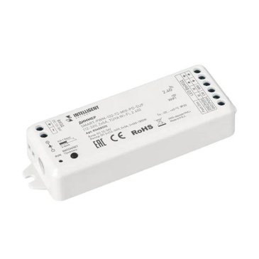 Диммер 034501(1) INTELLIGENT ARLIGHT SMART-PWM-102-72-MIX-PD-SUF (12-36V, 2x5A, TUYA Wi-Fi, 2.4G)