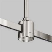 Крепление потолочное Короткое / Short 138мм с прямым коннектором питания Flarity TRA156C-IPCL1-PT платина