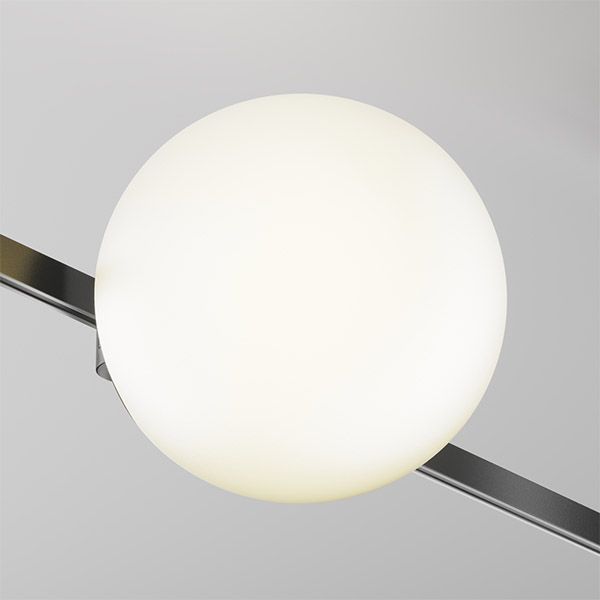 Трековый светильник  8W Белый дневной TR229-1-8W4K-B Луна/Luna Flarity 4000К чёрный