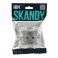Штепсельная розетка встраиваемая IEK SKANDY 16А SK-R14-16-K23 SK-R04S с з/к без з/ш серебряный