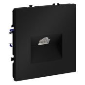 Розетка компьютерная встраиваемая VOLTUM S70 RJ45 кат.6 черный матовый