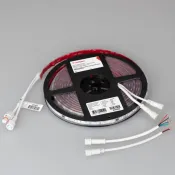 Светодиодная лента RGB 5060 24V 14W/m 60Led/метр IP68 039608 герм (PFS - полная силиконовая экструзия) DMX-PS-B60-12mm