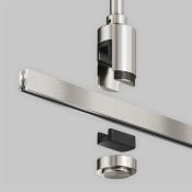 Крепление потолочное Длинное / Long одинарное 760мм Flarity TRA159C-SL1-PT платина