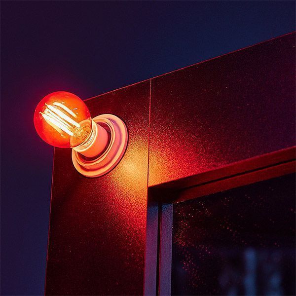 лампа декоративная шар  G45 Красный 5.0W UL-00002985 LED-G45-5W/RED/E14 GLA02RD лампа декоративная шар  G45 Красный 5.0W UL-00002985 LED-G45-5W/RED/E14 GLA02RD