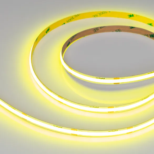 Светодиодная лента Желто-зеленый CSP 24V 8W/m 480Led/метр 047737 COB-X480-8mm