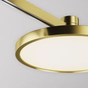 Трековый светильник 10W Белый теплый TR153-1-10W3K-BS Плато / Plato Flarity IP20 латунь