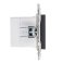Розетка встраиваемая USB IEK SKANDY A+C 3,1А SK-U22-D31-K48 SK-R14T титан