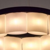 Люстра подвесная Lightstar без лампы 812186 NIBBLER 18х6W G9 черный/белый