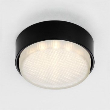 Накладной светильник Lightstar без лампы 212217 Tensio Gx53 термостойкий PVC круглый черный