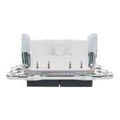 Выключатель жалюзи 10А SK-V12G графит SK-V15-0-10-K53 SKANDY IEK
