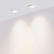 Круглый светильник   5W Белый дневной 020755  LTM-R50WH 25deg 220V IP20 встраиваемый белый