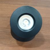 Накладной светильник  12W Белый дневной 025442 SP-MONA-SURFACE-R100 24deg 220V IP40 откидной поворотный круглый черный
