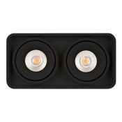 Накладной светильник  16W Белый дневной 036056 SP-CUBUS-S195x100 230V прямоугольник черный